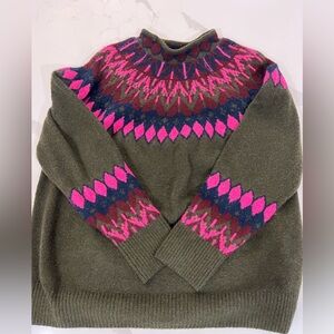 Colorful Sweater - size small